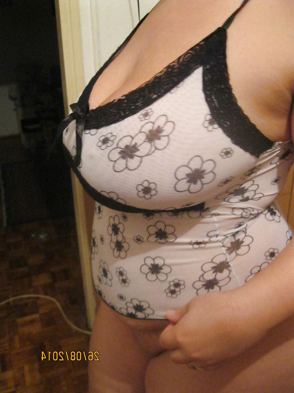 5P Big saggy tits of my wife
