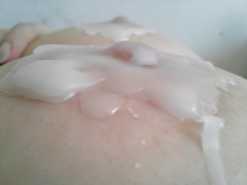 13P Hot wax on my girlfriends big tits
