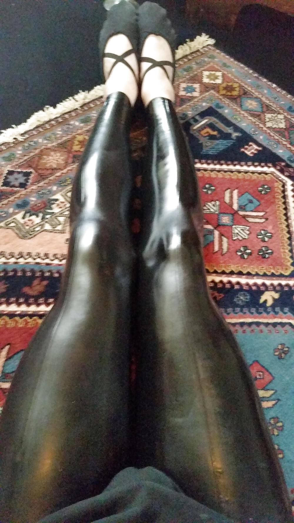 18P Latex-Leggings Ballett