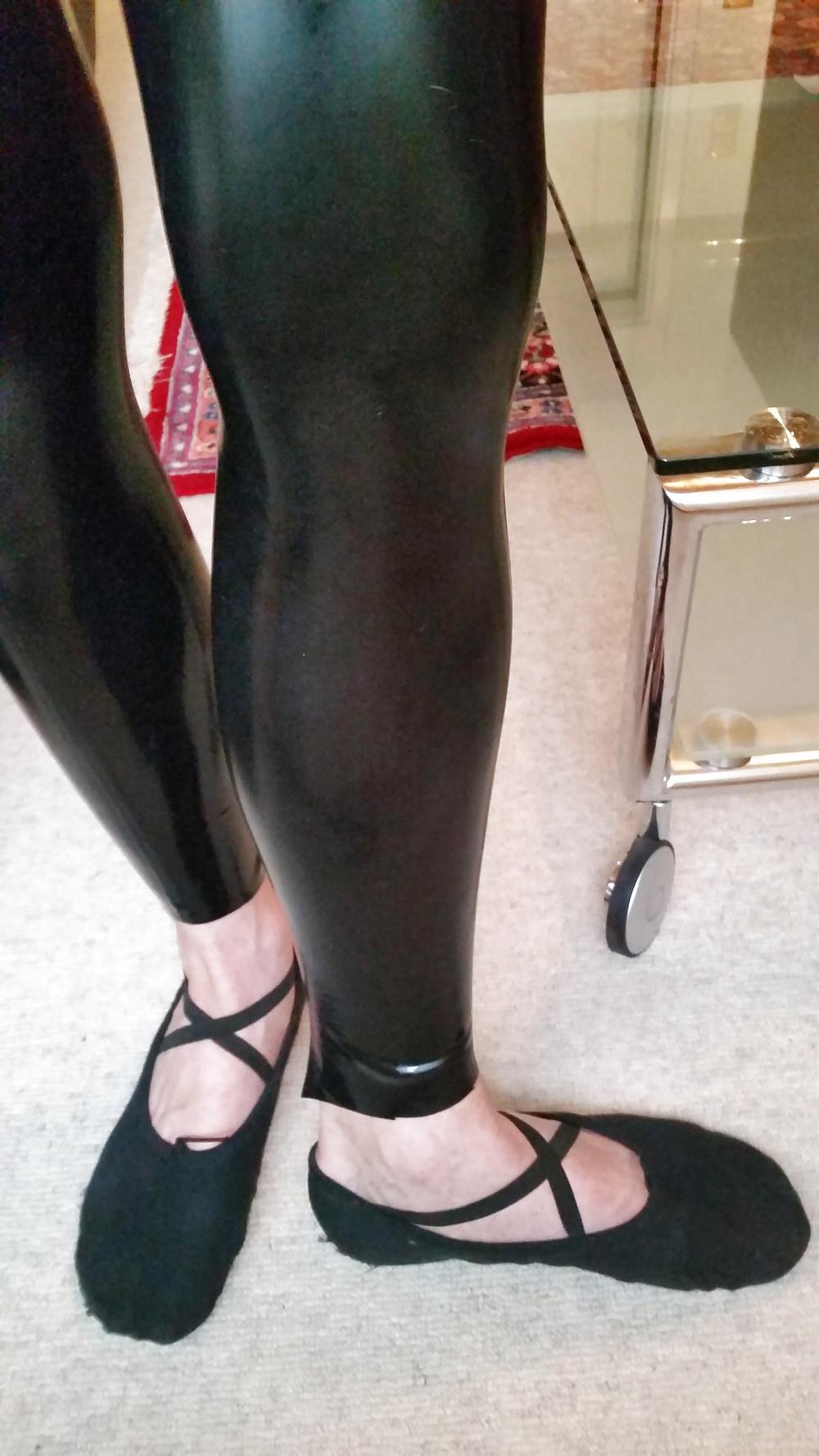 18P Latex-Leggings Ballett