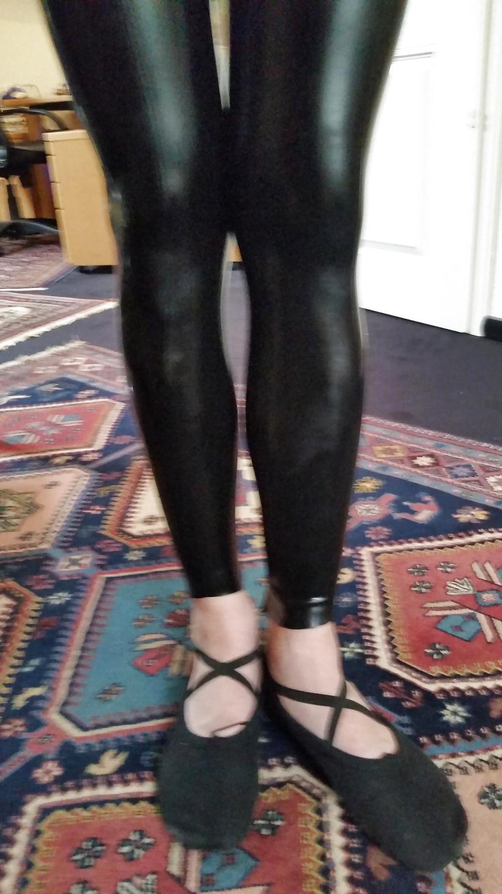 18P Latex-Leggings Ballett