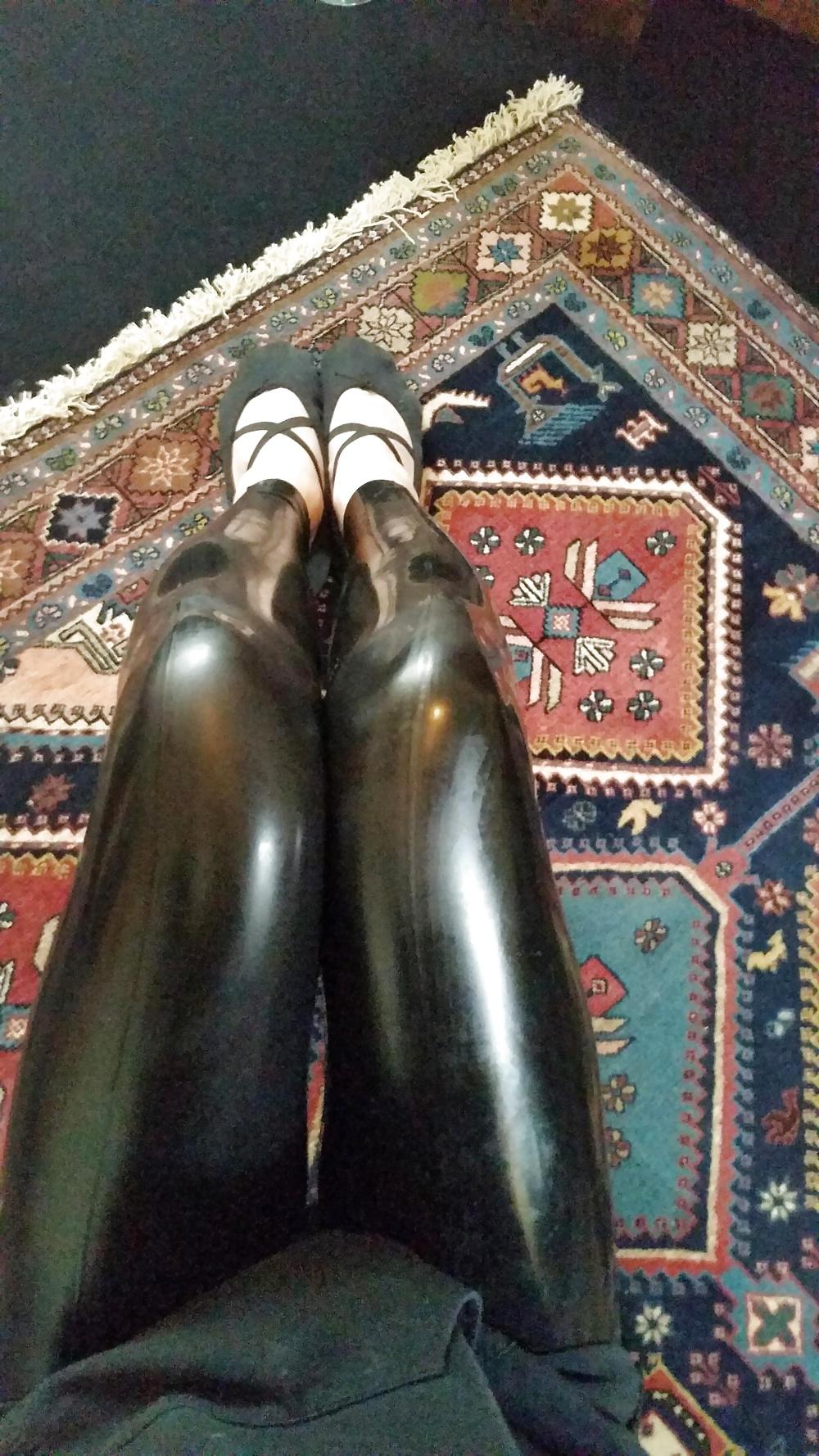 18P Latex-Leggings Ballett