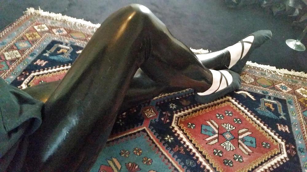 18P Latex-Leggings Ballett