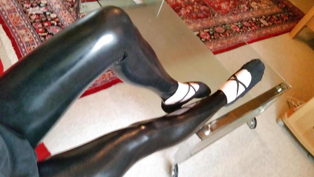 18P Latex-Leggings Ballett