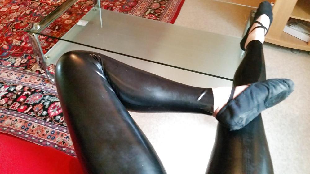 18P Latex-Leggings Ballett