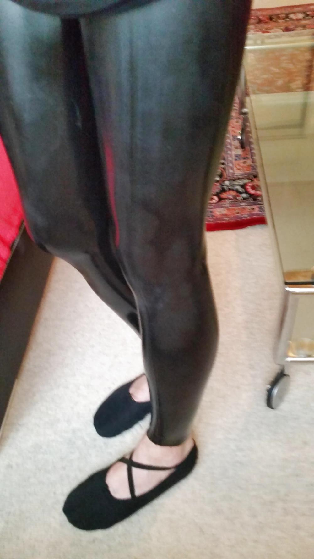 18P Latex-Leggings Ballett