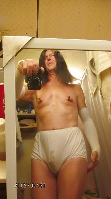 25P Sissy Charlie Nipple Pinching, for Her first time.