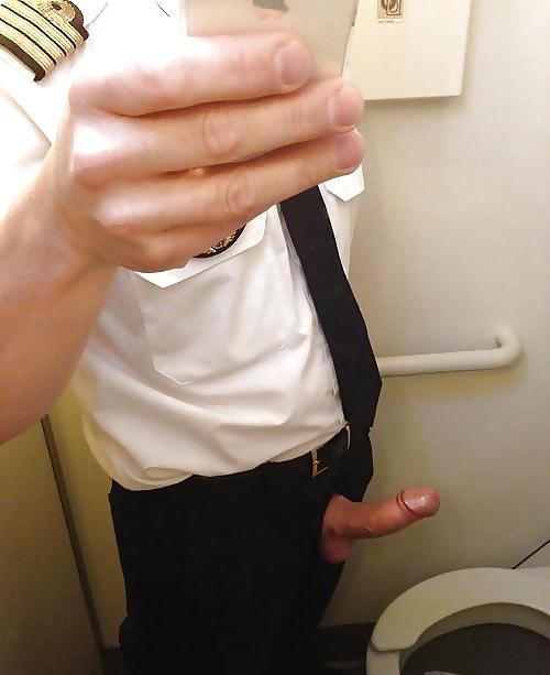 25P Wanking at Work. Men on the job.