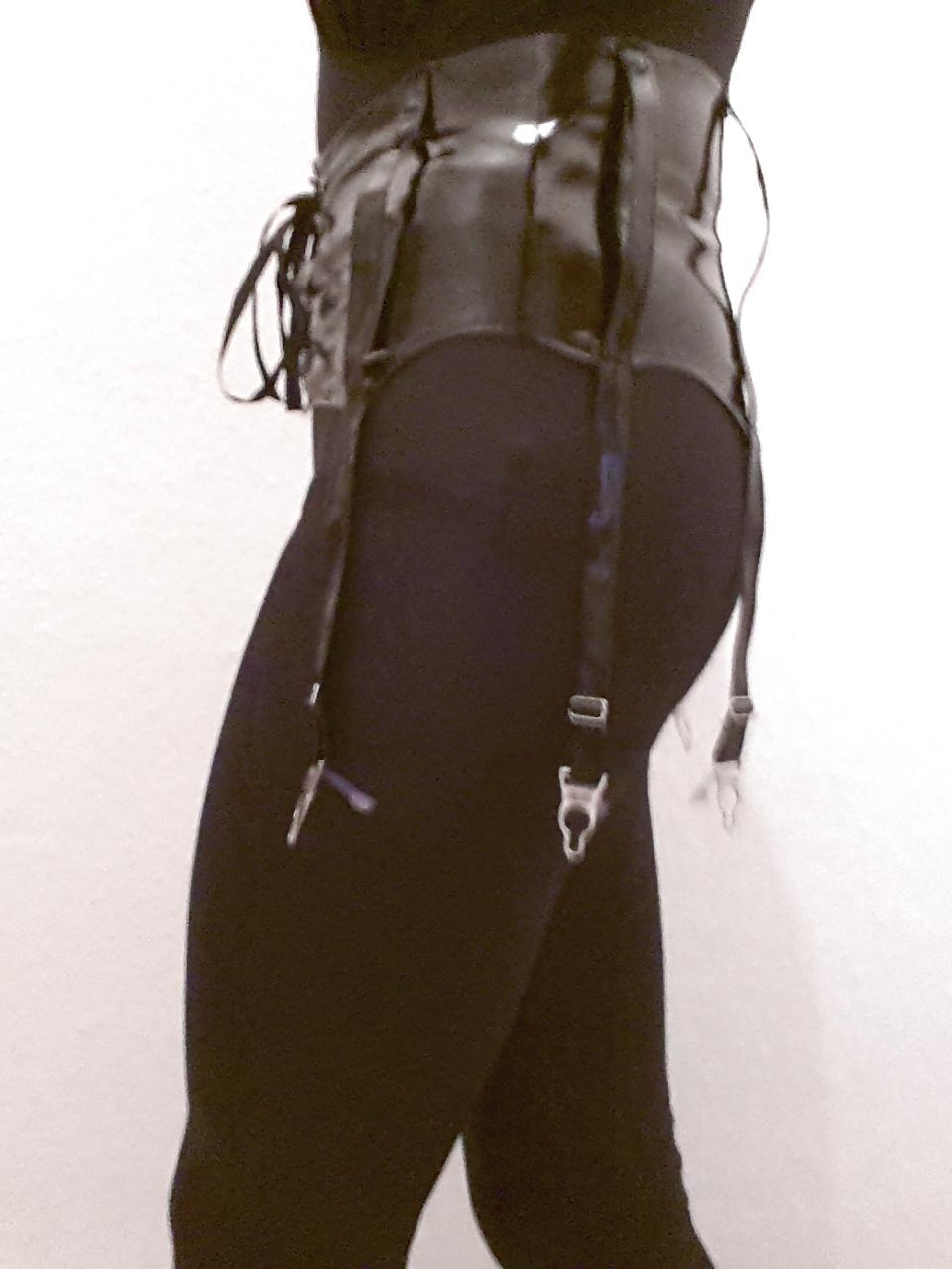 25P Skin tight Latex-Leggins nr 2