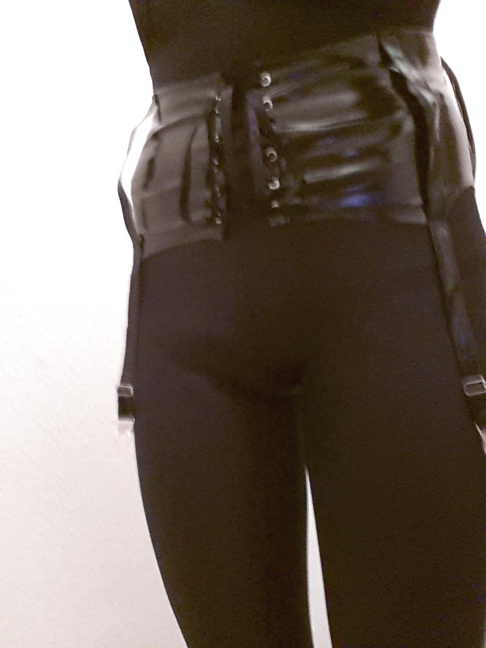 25P Skin tight Latex-Leggins nr 2