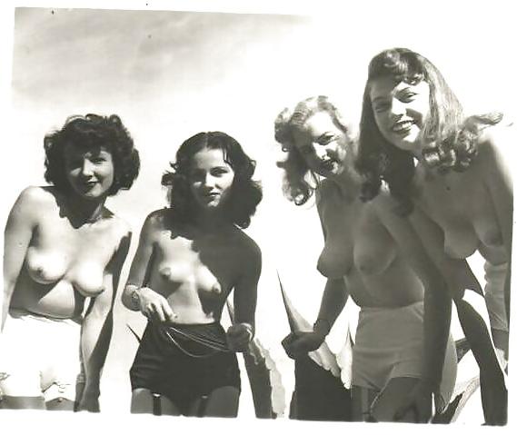25P Vintage ladies wearing white panties 3. 