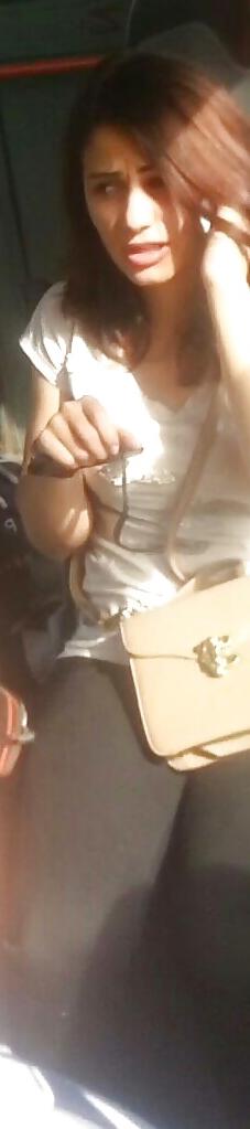 22P Spy sexy teens in bus romanian
