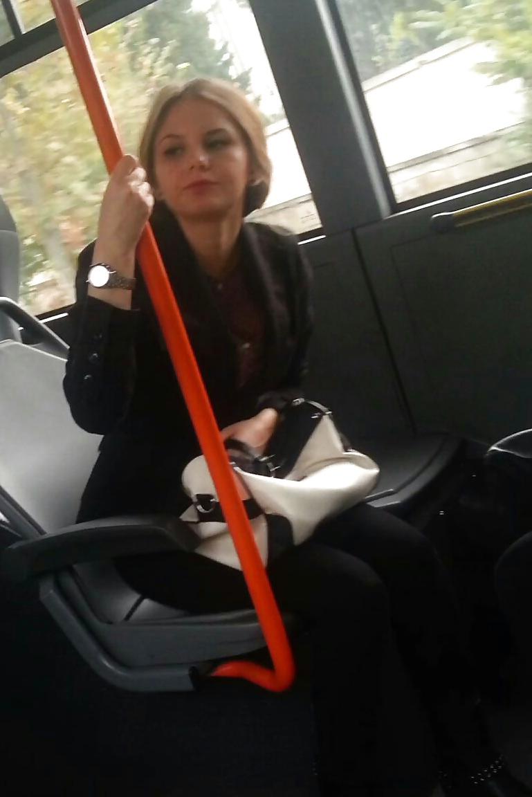 22P Spy sexy teens in bus romanian
