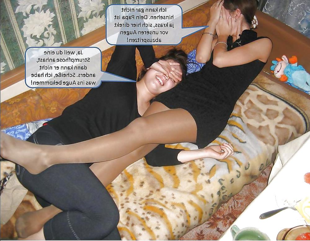 15P Geile Nylon Captions