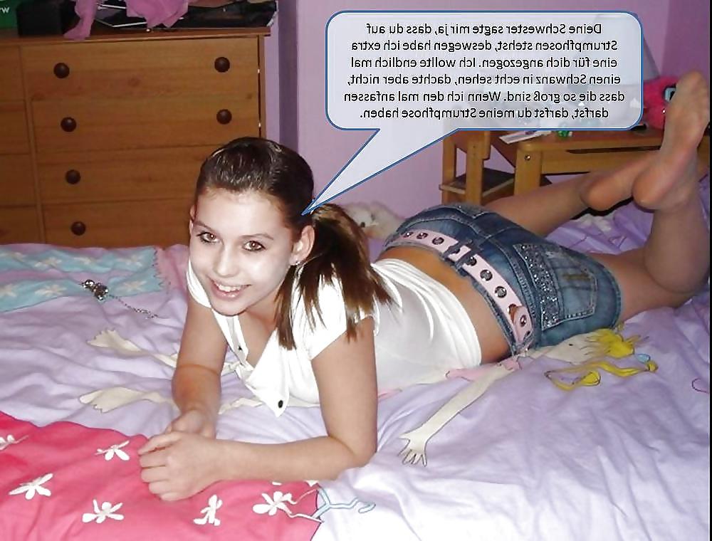 15P Geile Nylon Captions