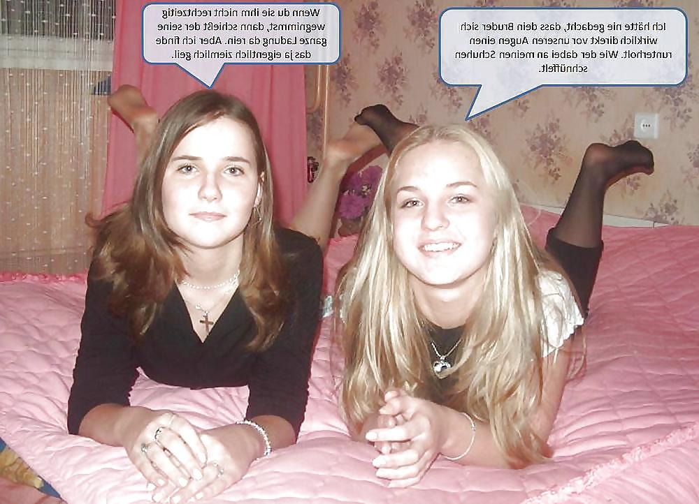 15P Geile Nylon Captions