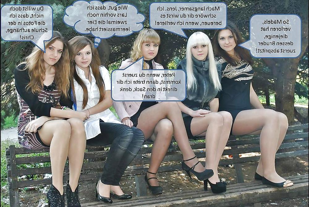 15P Geile Nylon Captions