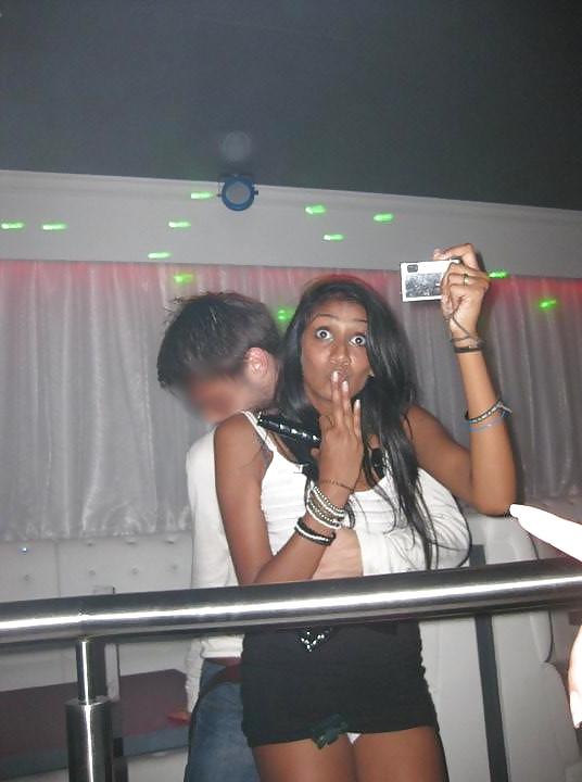6P Another white cock loving indian bitch anita