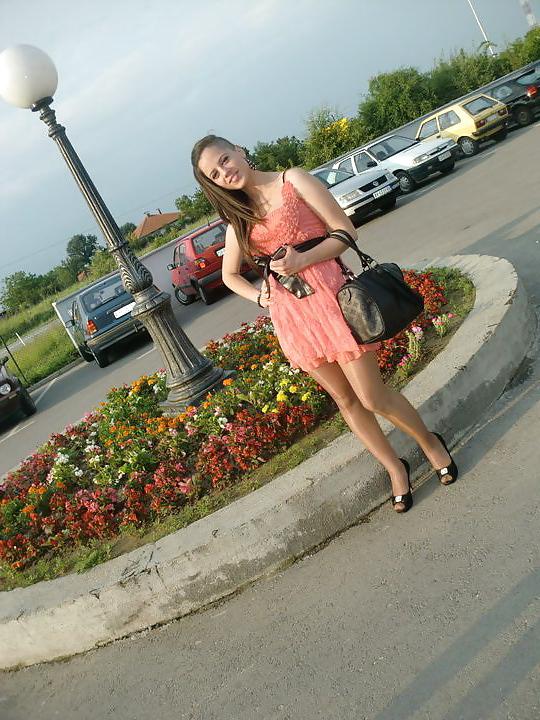 25P Nylon upskirt - STREET VIEW 9