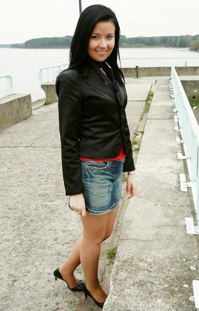 25P Nylon upskirt - STREET VIEW 9