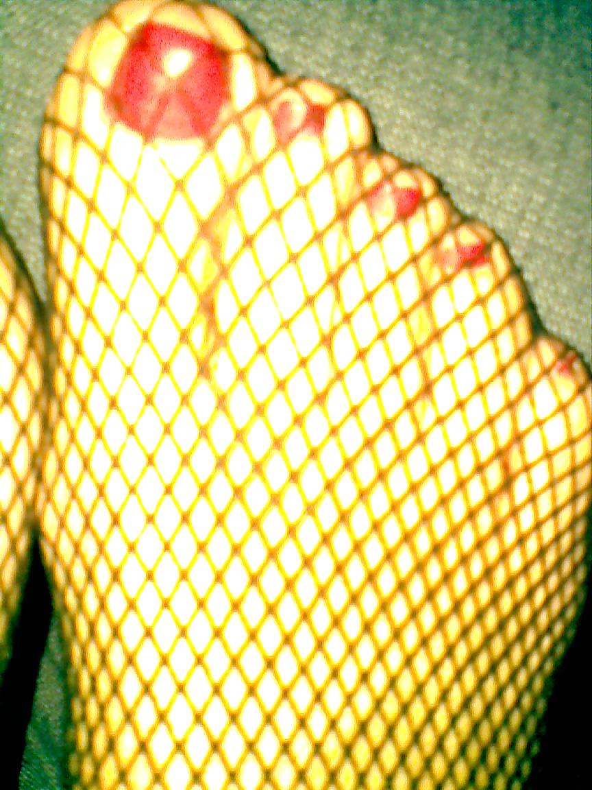 25P Colors of rainbow - fishnet