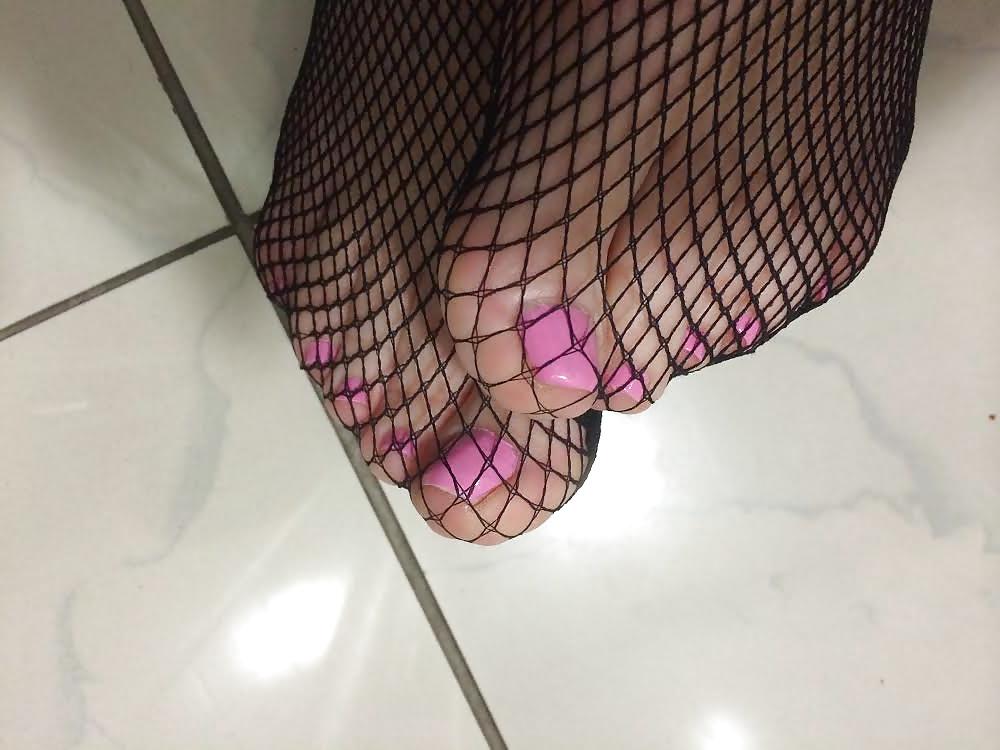 25P Colors of rainbow - fishnet