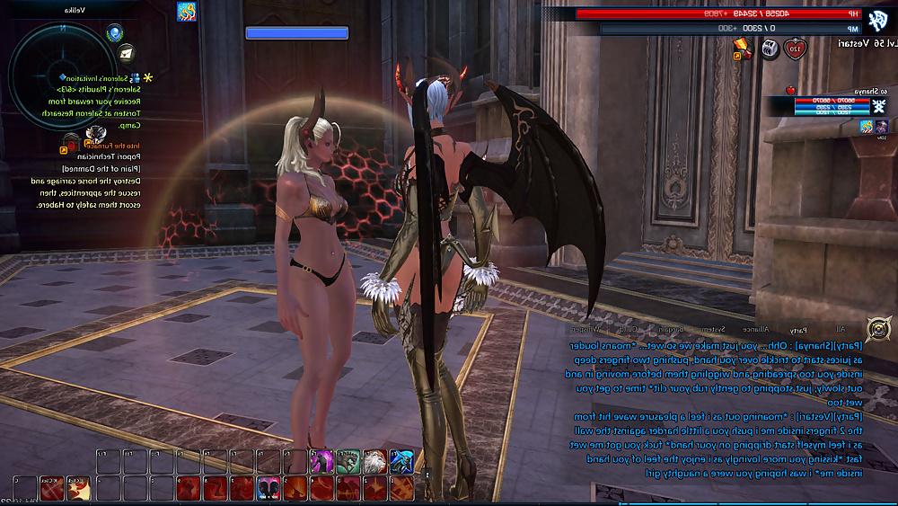 11P Tera Online Lesbian ERP Fingering Pussy