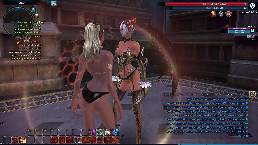 11P Tera Online Lesbian ERP Fingering Pussy