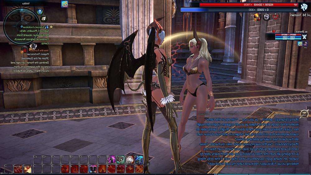 11P Tera Online Lesbian ERP Fingering Pussy