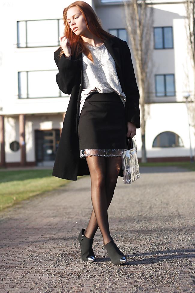 25P Nylon upskirt - STREET VIEW 7