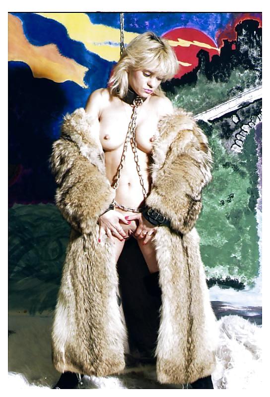25P Vanessa bound bdsm, just high heel boots and a fur