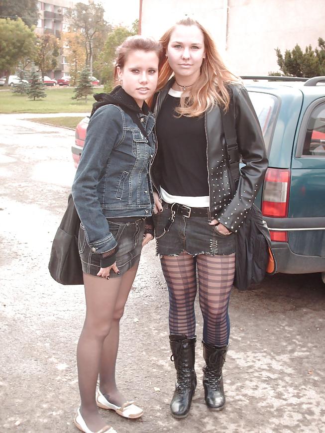 25P Nylon upskirt 24