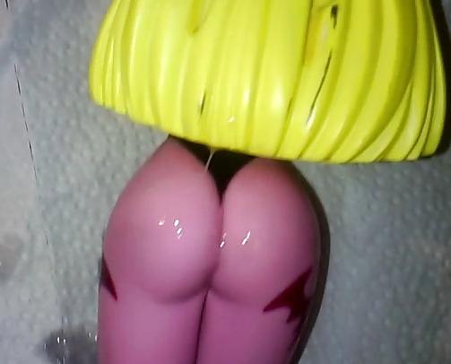 8P SoF bukkake figure Morrigan Aensland precum and cumshot