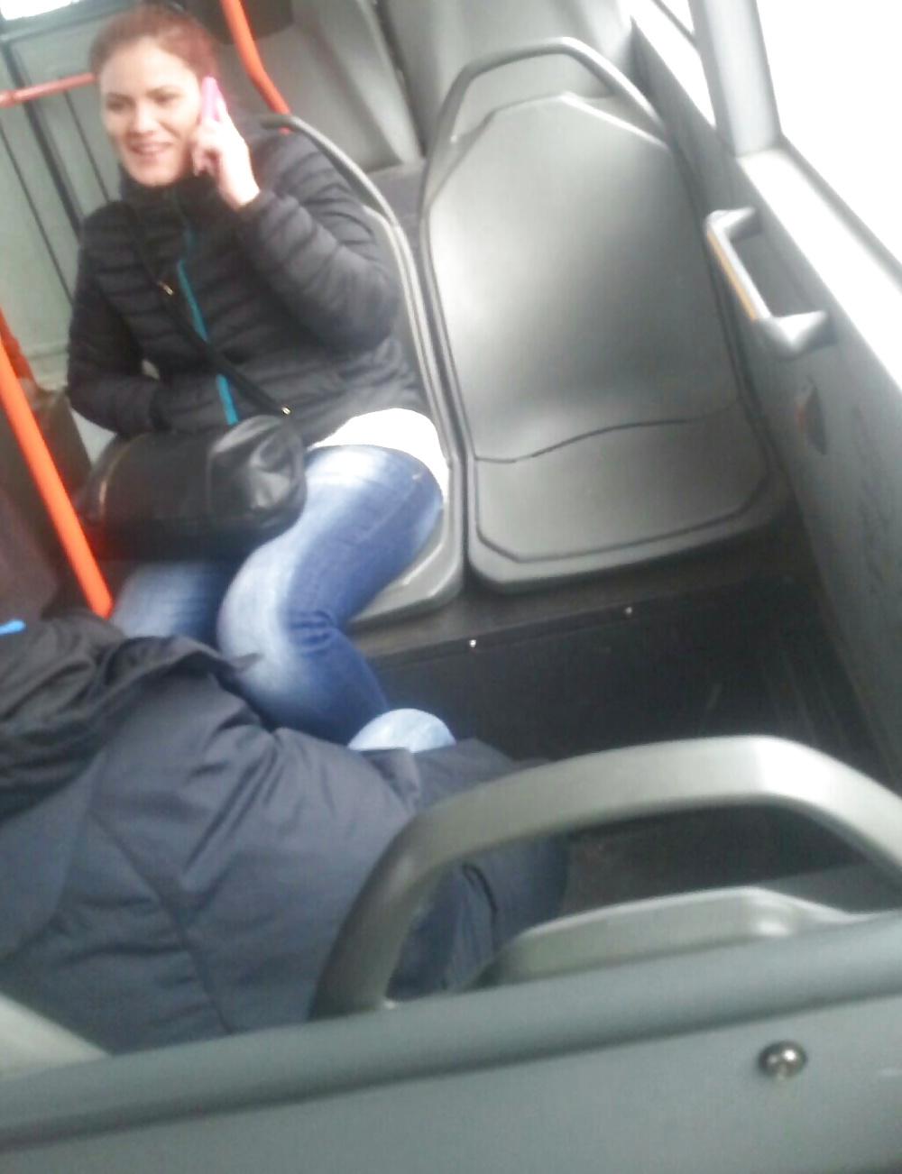 20P Spy sexy teens in bus romanian