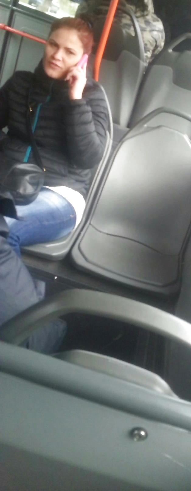 20P Spy sexy teens in bus romanian