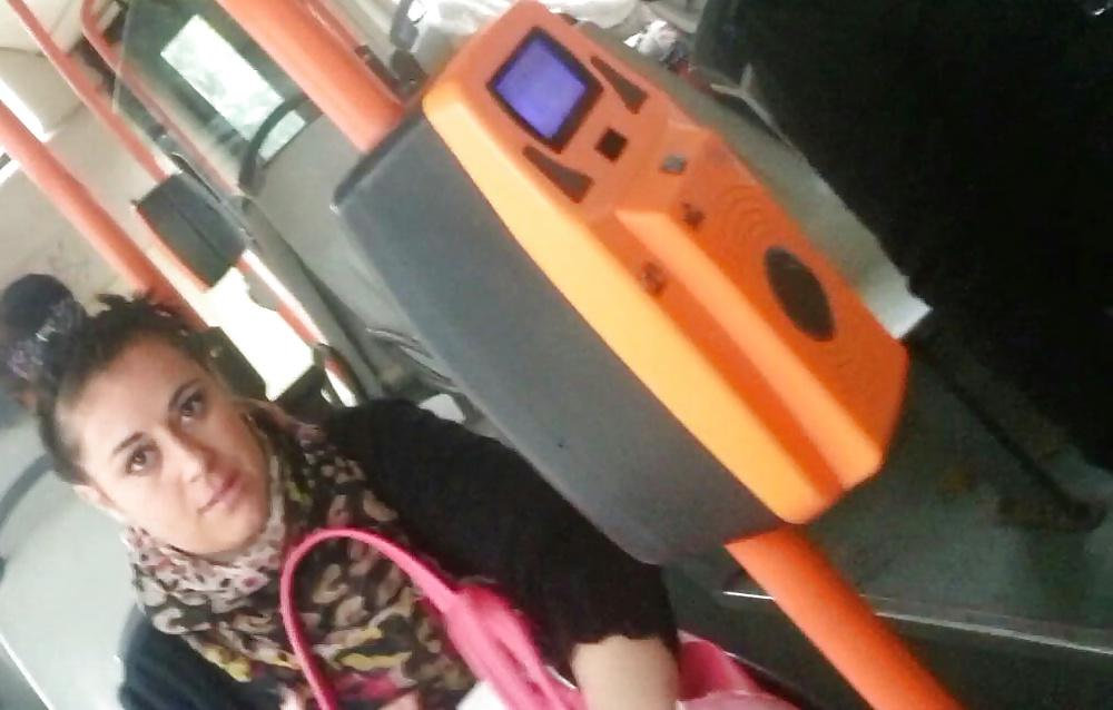 20P Spy sexy teens in bus romanian