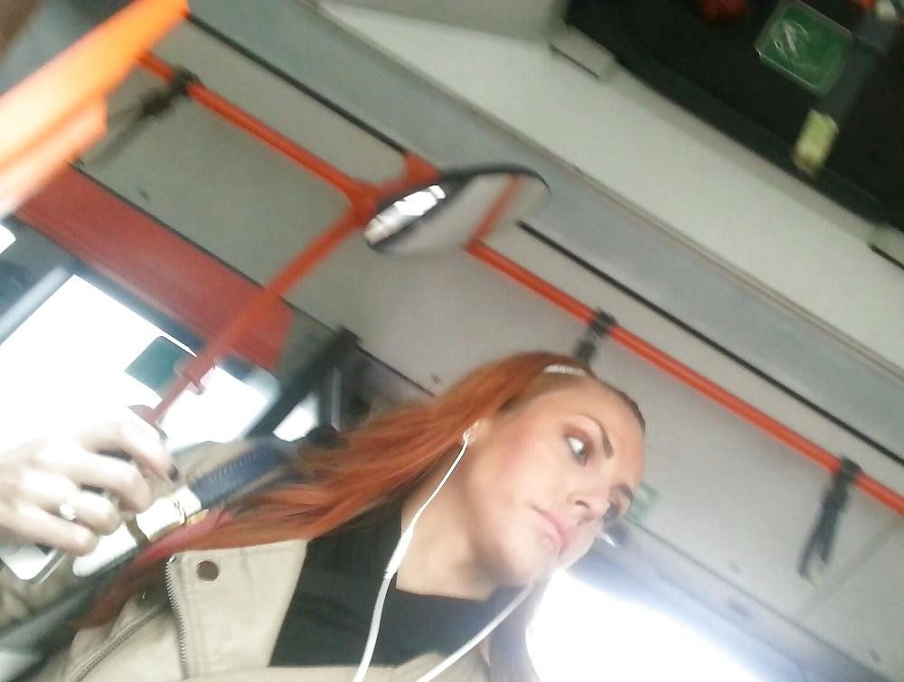 20P Spy sexy teens in bus romanian