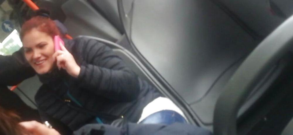20P Spy sexy teens in bus romanian
