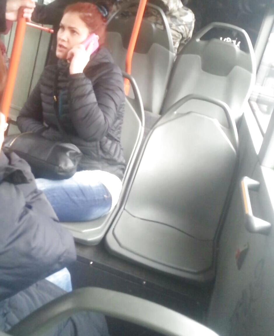 20P Spy sexy teens in bus romanian