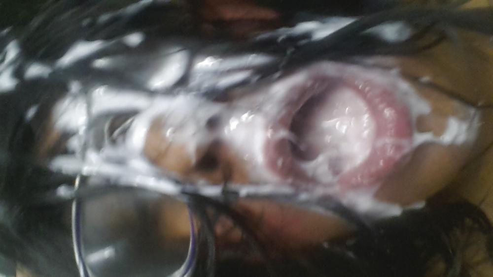 5P Tranny bukkake