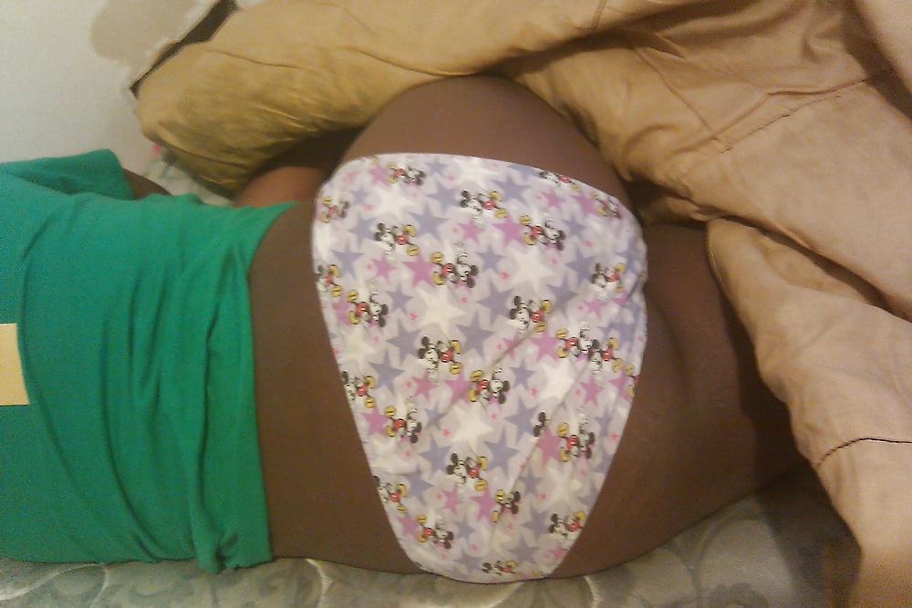 7P Teen hot black juicy ass n panties