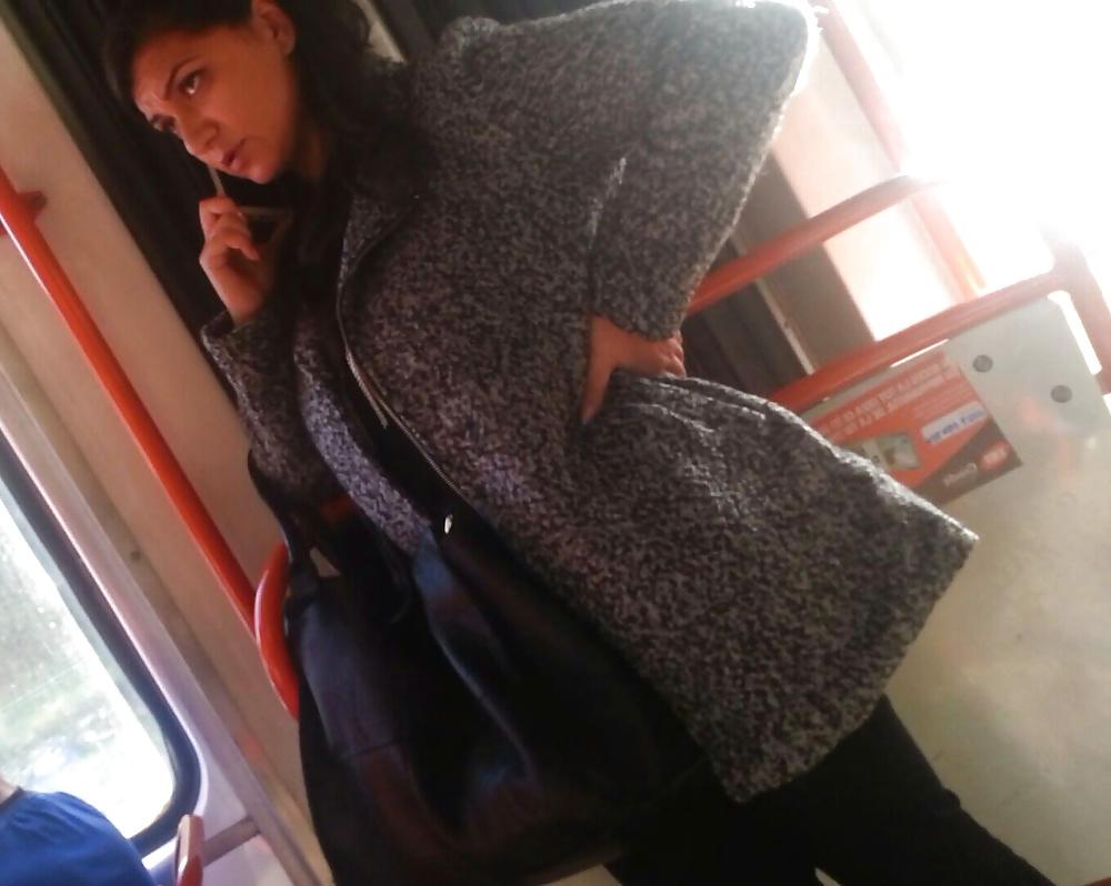 25P Spy sexy old + young ass and face in bus romanian