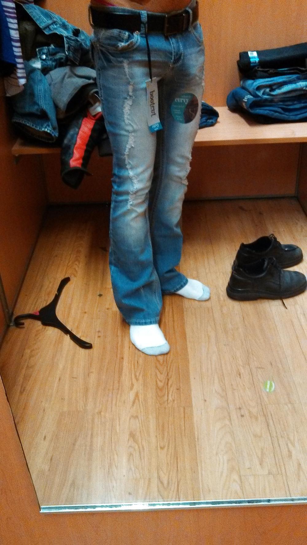 16P First time trying skinny jeans!!!!