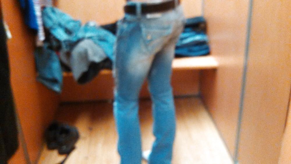 16P First time trying skinny jeans!!!!