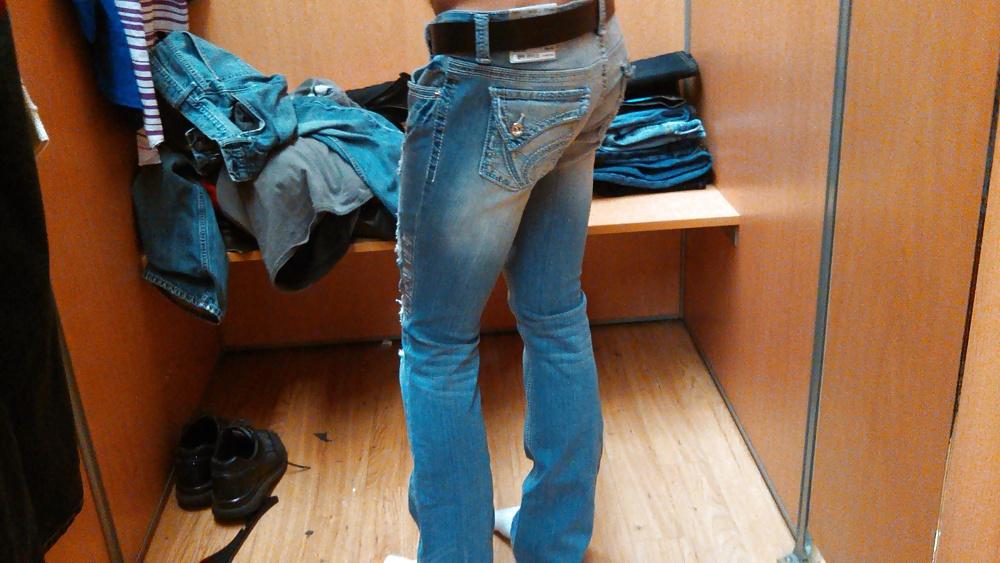16P First time trying skinny jeans!!!!