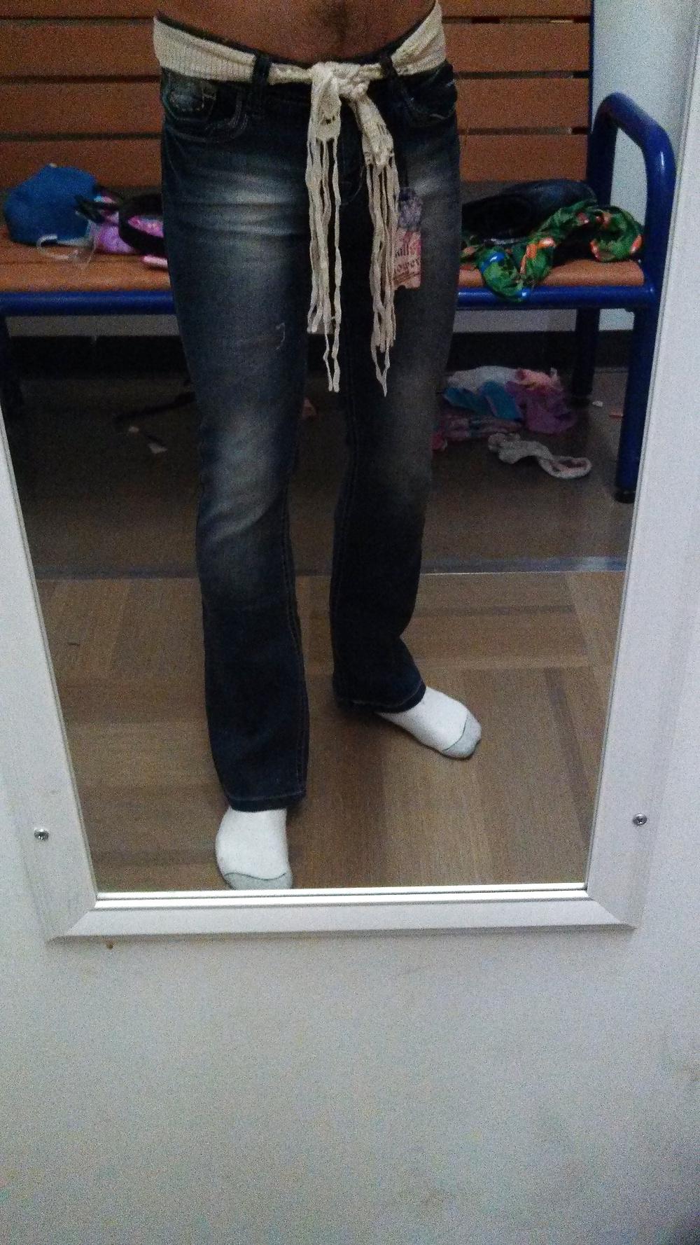 16P First time trying skinny jeans!!!!
