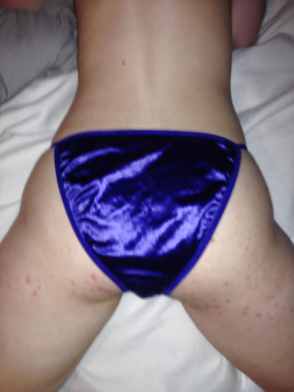 9P Sexy satin panties