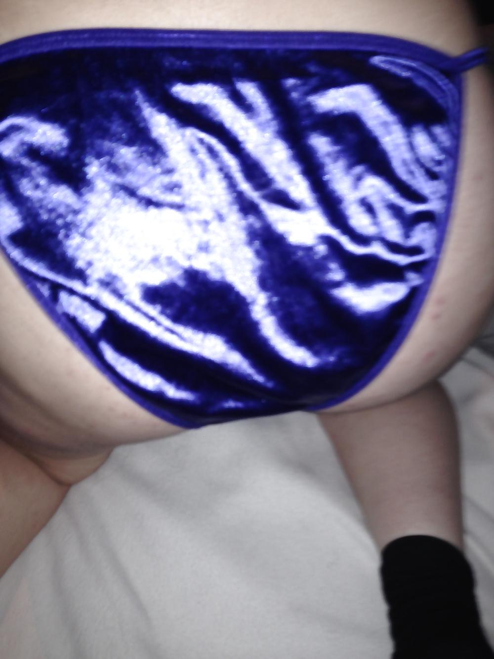 9P Sexy satin panties