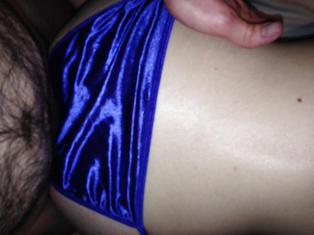 9P Sexy satin panties
