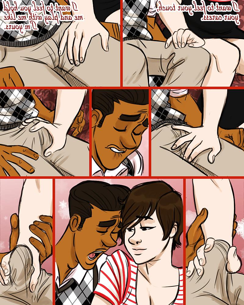 8P Interracial Cartoon (A Christmas Tale)